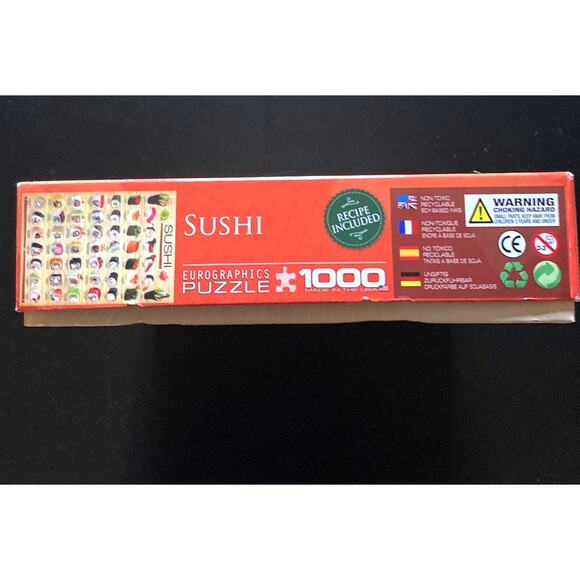 Eurographics 1000 Piece Jigsaw Puzzle: Sushi - Pre-Owned - Picture 3 of 6